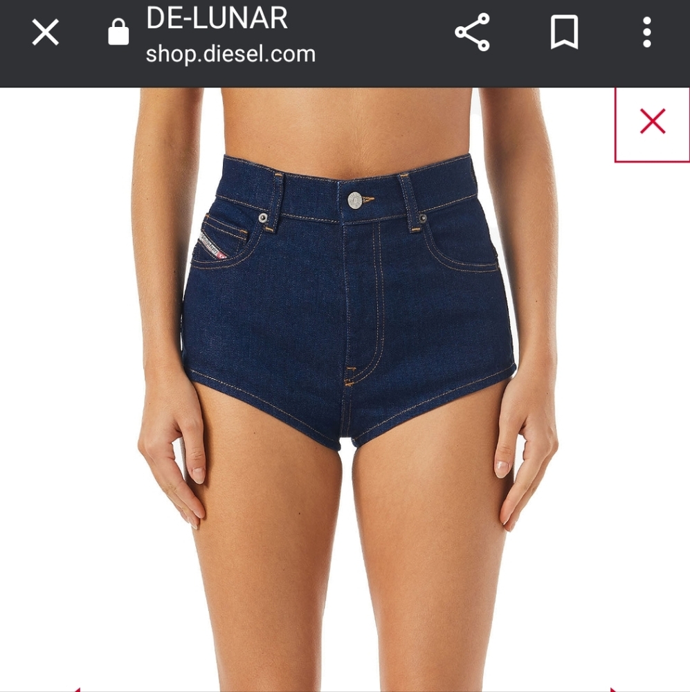 Diesel D-Lunar Shorts Sold Out Brand New - Picture 6 of 7